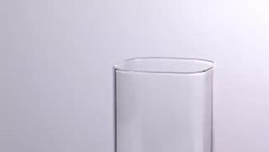 XMSJ | Portable Drinking Coffee Cup Glass 12oz/350ml Glass Cups for the Go Glass Cups Lids/Straws Included Collector For Home School