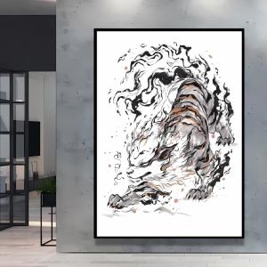Canvas Artwork Painting Pokemon Swampert Poster Cartoon Character Images Living Room Childrens Bedroom Decor Friends Gifts
