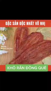 KHÔ RẮN ĐỒNG THƯỢNG HẠNG- ĂN LÀ GHIỀN--Vựa Khô Minh Triết