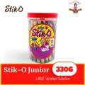 Stik-O Junior Wafer Stick (380g) Chocolate,Strawberry and Ube flavor. 