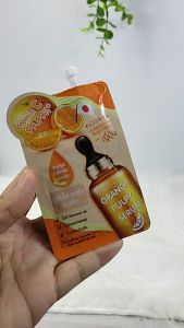 3 ชิ้น ครีมบำรุงผิวหน้า Mistine Orange Pulpy Serum 8ml - ครีมบำรุงผิวหน้า ครีมหน้าขาวใส ครีมบำรุงหน้า ครีมทาหน้า เซรั่มทาหน้า เซรั่มหน้าใส