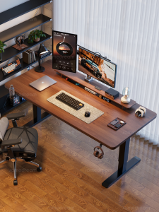 SAMEDREAM | Electric Lift Solid Wood Table