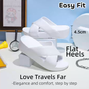 Easyfit Women’s Wedge Slippers CloudStep 4.5cm Ortho-Arch EVA Sandals for Females Daylong Comfort 35-40