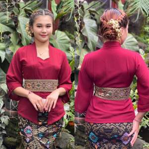 Kebaya polos bet lonceng - kebaya bet lonceng