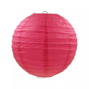 4inch~16inch Rose Color Chinese Round Paper Lantern Ball Wedding Kids Birthday Party Christmas Decoration Babyshow Supplies