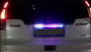 LED DRL Plat Nomor Mobil Stoplamp RGB Multifungsi Sein Running Flow Lampu Mundur