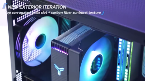 CR-1000 MAX ARGB CPU Cooler LGA1851 12CM AMD Jonsbo Black White ซิ้งพัดลม ซีพียู