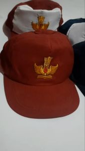 TOPI SEKOLAH SD SMP SMA LOGO BORDIR/TOPI SD TOPI SMP TOPI SMA