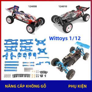 Bộ Phụ Tùng Nâng Cấp Kim Loại Tỷ Lệ 1/12 WLtoys 124008 124010 Dành Cho Xe Điều Khiển Từ Xa Gồm Cần Xoay Cốc Lái Bộ 8 Món Dành Cho Trẻ Từ 14 Tuổi Trở Lên