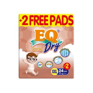 EQ Dry Econo Pack XXL 24 - Tape Baby Diapers