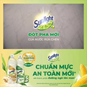 Nước rửa chén Sunlight Bio-care OK114 hương quế matcha gừng và lô hội thiên nhiên can 3.5kg