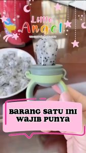 DOT BUAH EMPENG BAYI MPASI Pacifier Gigitan Sayur Anak Fruit Food Teether Feeder BPA FREE Set Perlengkapan Makan