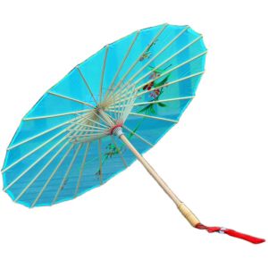 Dancing Prop Umbrella Transparent Gauze Silk Classical Jiangnan Decorative Oil Paper Umbrella
