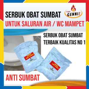 SODA API GENNI SERBUK PELANCAR untuk saluran air/ WC tersumbatNAOH FLAKESODA API untuk wc mampetobat wc mampetobat wc anti sumbat