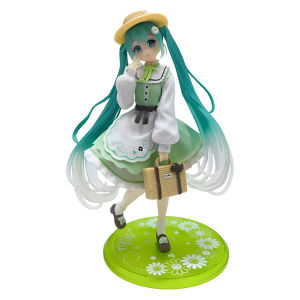 Bandai | udai Fashion Figure Hatsune Miku Country PVC Action Figure Model Doll Toys Gift