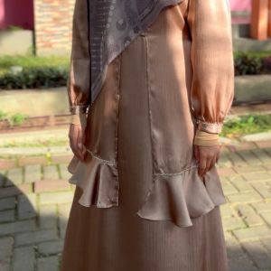 Rabbani - Dresslim Muslim Wanita Dewasa Lengan Panjang Qanzaya Exclusive