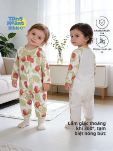 TONGLIANCHUXIN | Bodysuit Cotton Thoáng Khí Tay Dài MESH