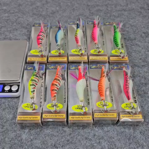 Tôm Câu Mực Dạ Quang Pioneer LUMO BODY Size 2.0 – Dài 9cm Nặng 8g Siêu Nhạy Bắt Mực