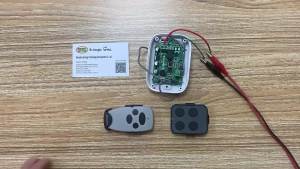 Auto Frequency Detection Remote 280-868MHz Multi-in-one Clone Gate Clicker Garage Control 433MHz 868MHz for Fixed Rolling Code
