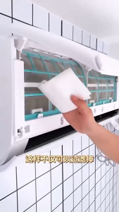 Air Conditioner Dust Cover Non-Woven Fabric Protector for Fan Air Filtration Penutup Habuk Penyaman Udara AC cover 空调过滤网 Aircond dust cover Penutup pendingin hawa