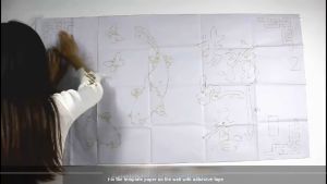 3 มิติห้องนั่งเล่นโซฟาพื้น SitiGamer สติกเกอร์ติดผนังสามมิติ ห้องนอน