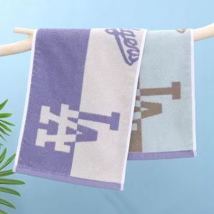 Khăn Mặt Cotton Dày Mềm Mại Hình Chữ Nhật in Họa Tiết Hoạt Hình Cho Trẻ Em Và Bé Sơ Sinh Dùng Tại Nhà Khăn Mặt Cotton Nguyên Chất