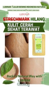 LUBINAR BODY SCRUB - NATURAL HALAL BPOM