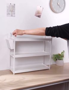 *SG Stock*  Multi Storage Purpose Shelf Desktop Rack Desktop Storage Rack Makeup Storage Rack Cosmetics Storage Rack Toiletries Storage Rack Skincare Storage Rack Perfumes Storage Rack Displays Storage Rack Seasoning Storage Rack