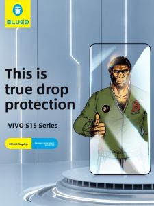 BLUEO | Full Screen Coverage High Definition Drop Protection Tempered Glass Screen Protector