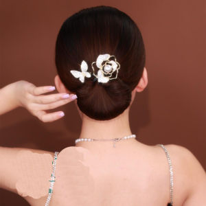 เครื่องประดับผมแบบหรูหรา Platsya ตัวช่วยหมุนผมแบบกลวงรูปผีเสื้อ ที่จับผมแบบง่าย ๆ ชุดเครื่องประดับผมแบบใหม่จากจีนแผ่นดินใหญ่