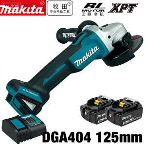Makita | Makita DGA404 Bare 125mm Angle Grinder 18V Brushless Rechargeable For Household Metal Cut Grind DIY Jobs No Battery Included