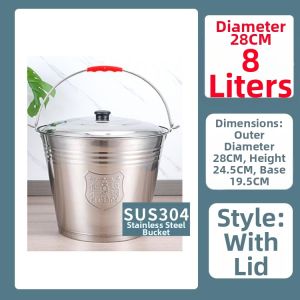 yishujia office | Edible Grade Thickened Bucket with Cover
