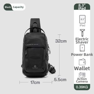 Volunteer | Water-resistant Light Crossbody Bag