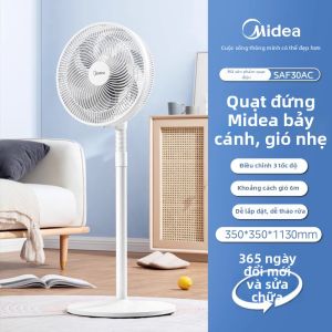 Midea | Quạt Đứng Tiết Kiệm Năng Lượng Ít Ồn Có Lưu Lượng Gió Cao