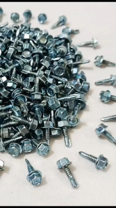 Baut Roofing Ruving Roping Baja Ringan Putih 10x16 16cm Perkotak Isi 1000 Buah