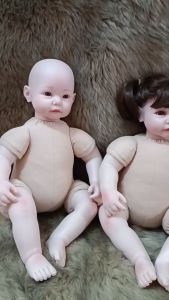 Búp Bê Tái Sinh Thân Gòn Môi Mỏng Én NPK 50 cm 20 inch Silicon Reborn Vinyl Doll