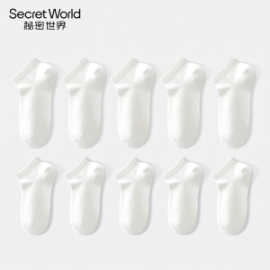 Secret World | Mens Socks 100% Xinjiang Cotton Summer Thin Breathable Anti-Odor Moisture-Wicking Antibacterial