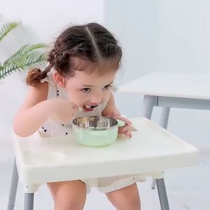 **Malaysia Seller** Adjustable Baby Dining High Chair High Baby Chair Antilop Toddle Infant Baby feeding Chair with Tray