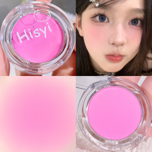 HISYI Monochrome Blush Whitening Matte เครื่องสําอาง Vitality สาวแต่งหน้าเปลือย NATURAL smudge Monochrome Blush PLATE