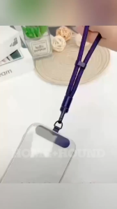 Universal Phone Lanyard with Clip Upgraded Anti-Drop 360° Rotation Adjustable Neck/Crossbody Strap for All Phone Cases