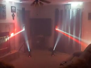 COD JUNHE Lampu Sorot RGB LED Warna Warni Spider Spotlight RGBW Moving Head DMX512 40W - JH-40 / Lampu Sorot Paggung Tembak Disco Warna Warni Super Terang / Lampu Sorot laba Laba LED / Lampu Sorot Disco Tembak Paling Terang