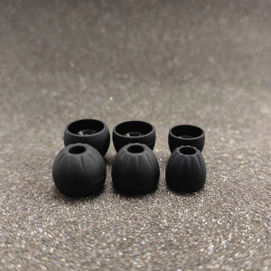 3 Pairs In-Ear Thread Earcaps For KZ Airdots AKG Earphones Silicone Covers Cap Replacement Tips Earbuds Eartips Ear Pads Cushion