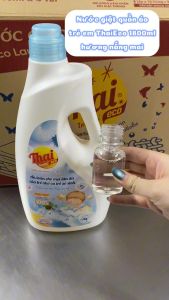 Nước giặt ThaiEco cho Trẻ Em Can 1800ml Sạch Sâu Nôn Trớ Khử Mùi Hôi Sữa