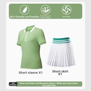 COSLEAF | Anti-exposure Pleated Sport Skirt Summer