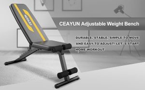 【TOP SALE】Adjustable weight bench press foldable fitness bench for whole body tilt practical exercise bench strength training bench for home gym