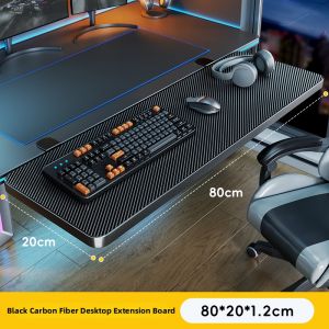 evesigar | Foldable Desk Extension Board with Arm Rest Keyboard Tray