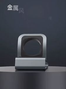 Aluminium Metal Dock Stand Holder Charging For Apple Watch F36 Standing Charger Station Bracket iWatch Smart Watch Series 1 2 3 4 5 6 7 8 9 SE Ultra 45mm 44mm 42mm 41mm 40mm 38mm Jam Tangan Pintar