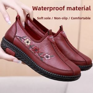 JIFANPAUL | Waterproof Anti-Slip Comfortable Flat Soft Sole Shoes for Elderly Women