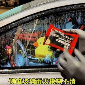 10 Pcs/Pack New Car Glass Cleaning Wipes Glass Oil Film Removal Wipes Portable Glass Cleaner Window