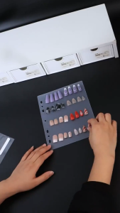 OFM-C1358 Double Tape Mini Transparant Perekat Dua Sisi Kotak Nail Art Lem Super Kuat Tempelan